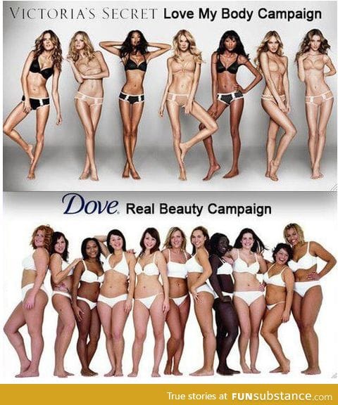 Which is real beauty? BOTH, beauty isn't a size 6, or 16