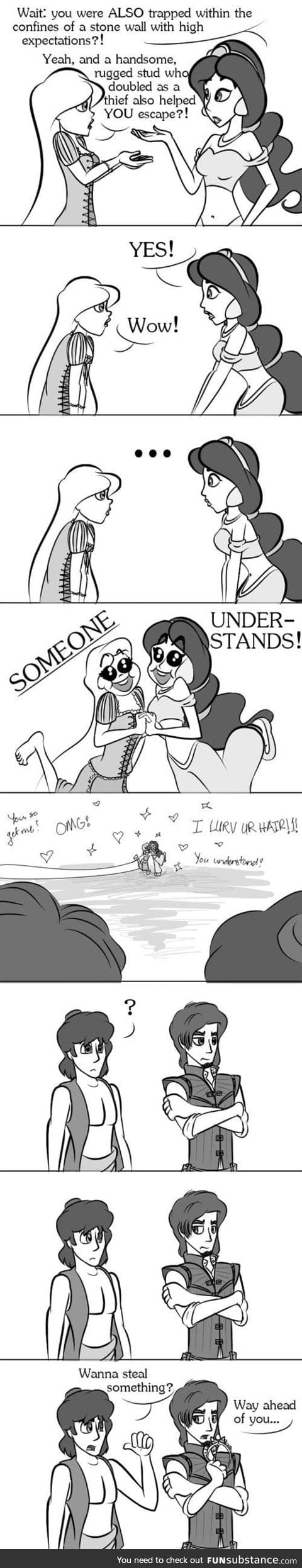 When Princesses meet....