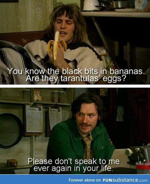 Bananas have spiders