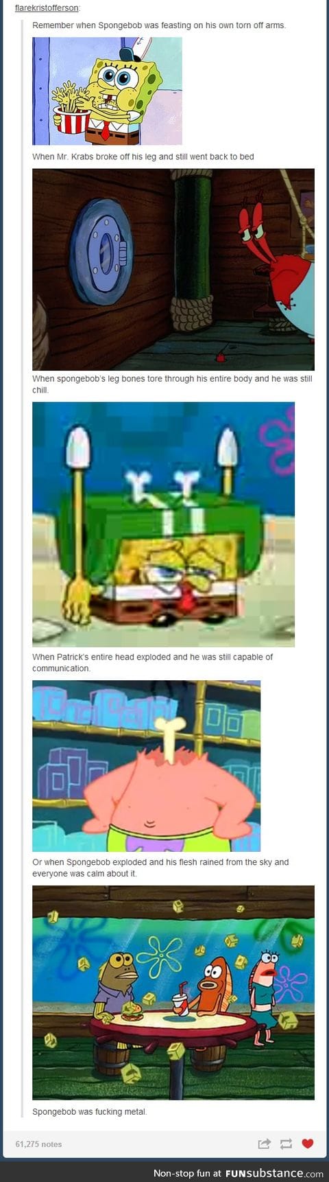Spongebob gets brutal