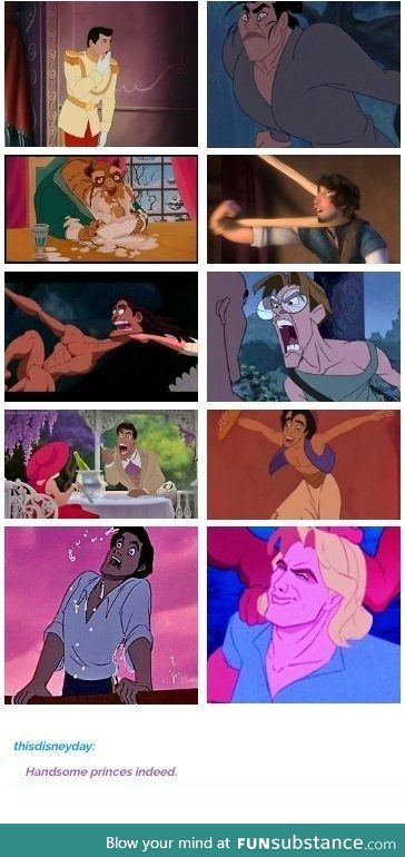 The Princes of Disney