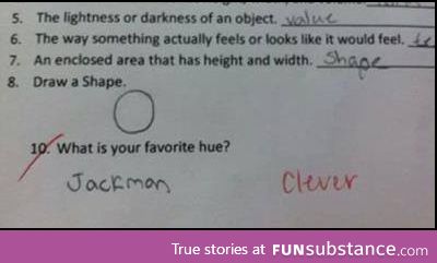 Clever student