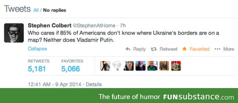 Colbert on Americans who can't locate Ukraine on a map