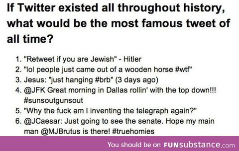 People were asked what the most famous tweet would be