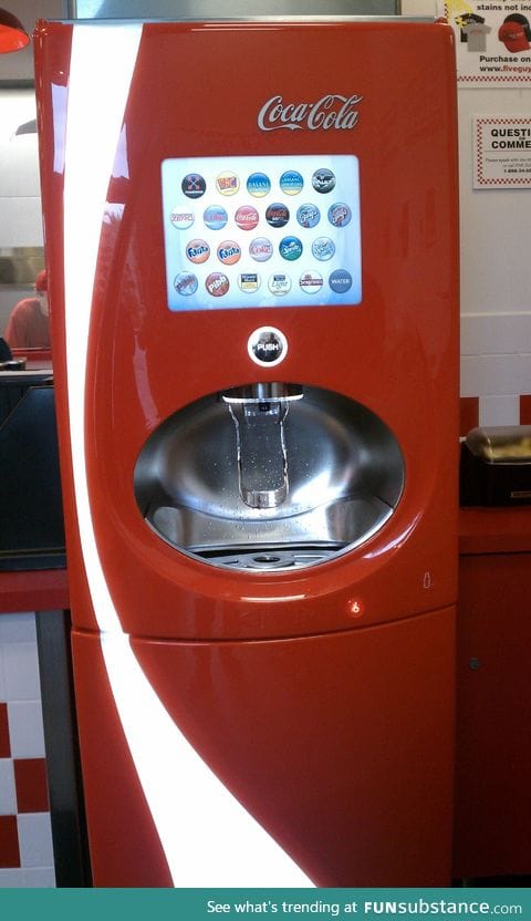 As a European visiting the U.S. This machine blew my mind