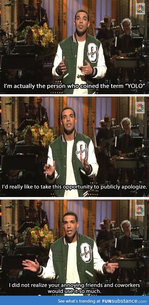 Drake's apology