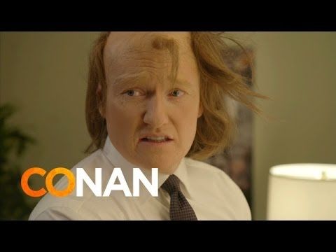 How Conan O'Brien does his hair