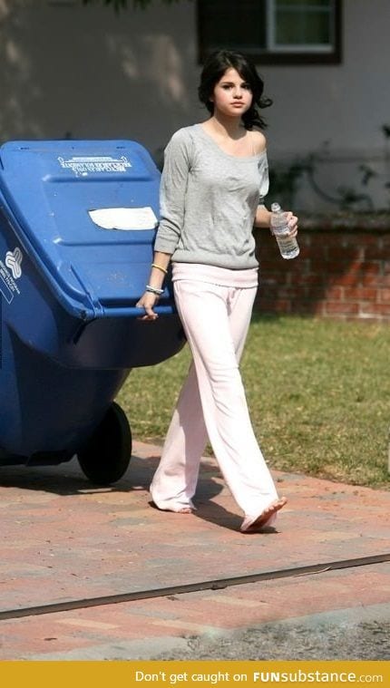 Selena Gomez taking her Discography for a walk