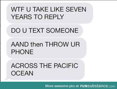 Me texting