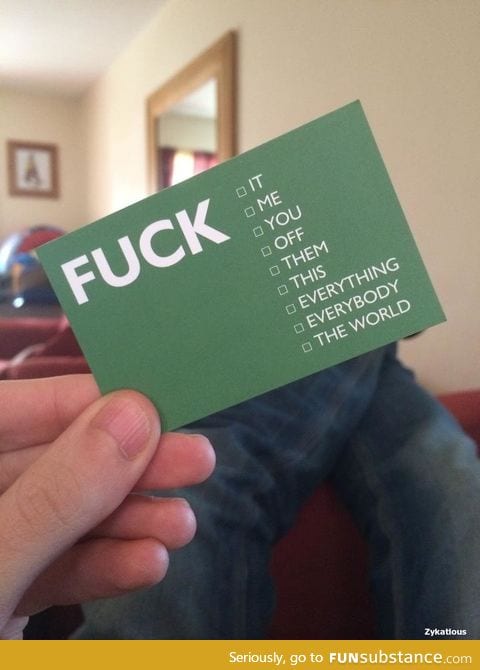 Ah yes, my new business cards arrived