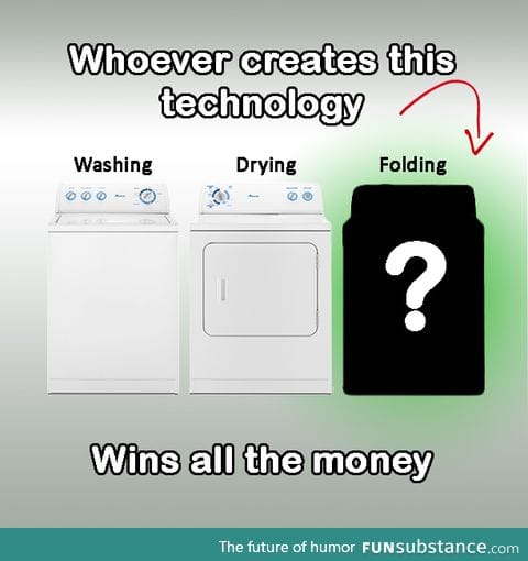Washing. Drying. Folding?