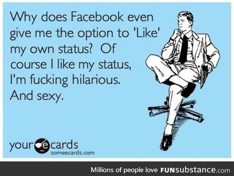 Like my status