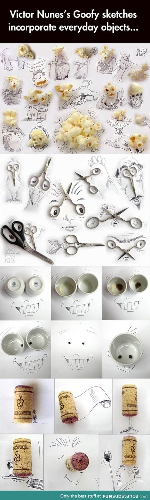 Love this everyday object art