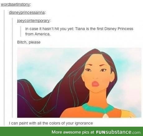 bam! right in the Disney