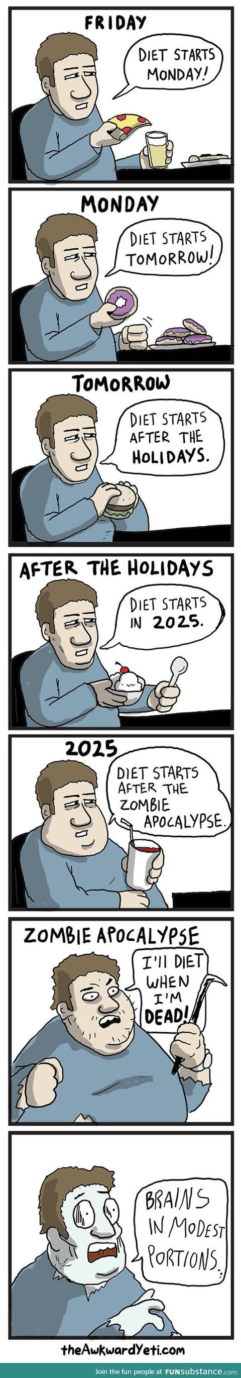 There is always time for diet