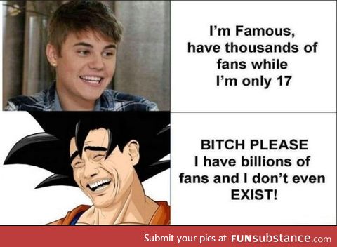 I'd take Goku over JB anyday