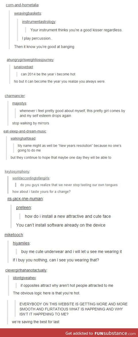 Tumblr being real smooth