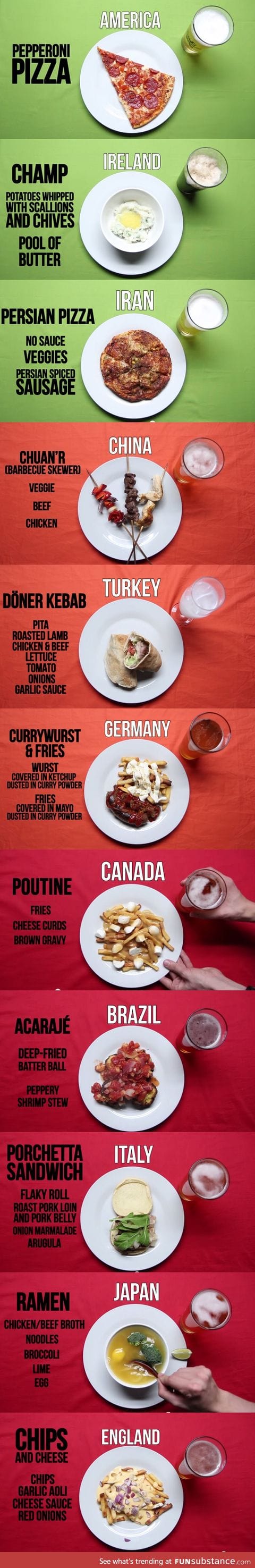 The Most Popular Drunk Foods Around The World...