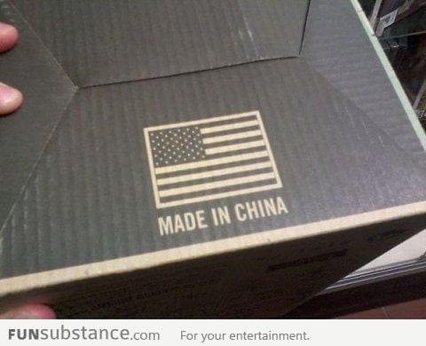 USA made in China