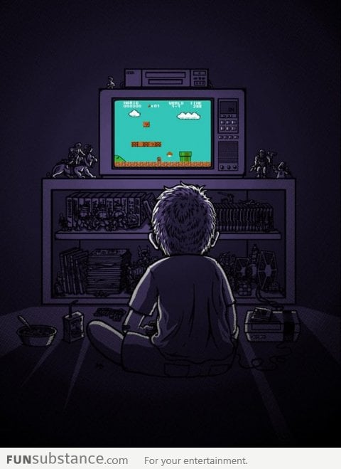 How we spent our nights with NES in the past