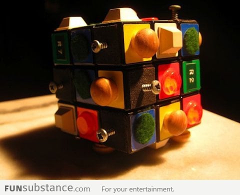 Rubik's Cube for blind people