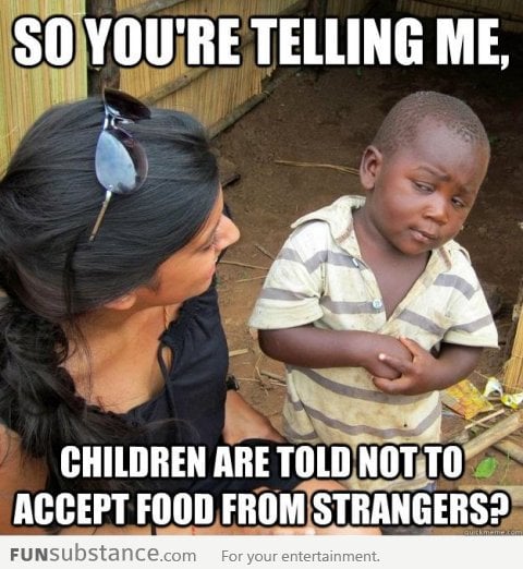 Skeptical Third World Kid