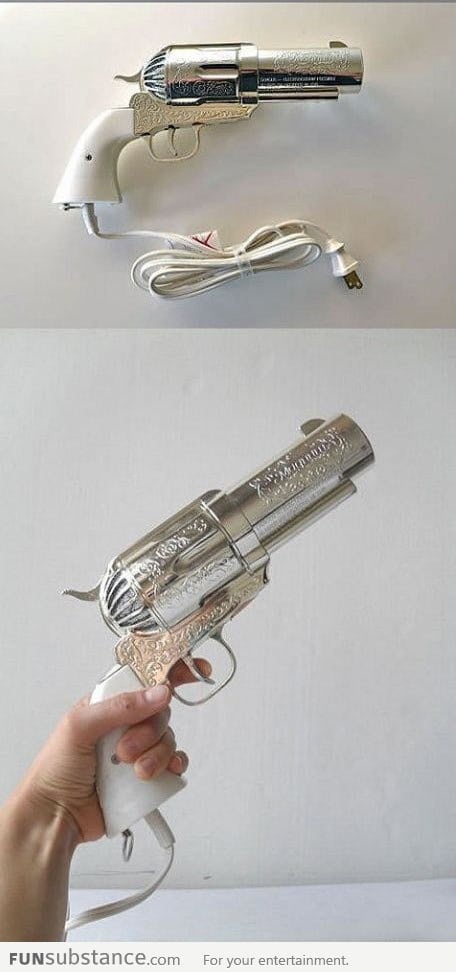 Badass hair dryer