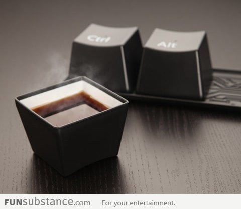 Ctrl-Alt-Delete Cup Set