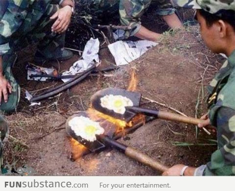 Cooking like a Soldier