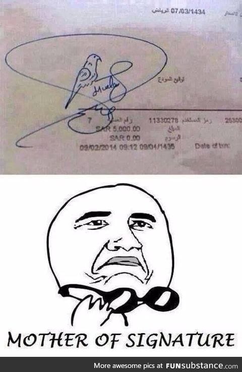 Mother of Signature