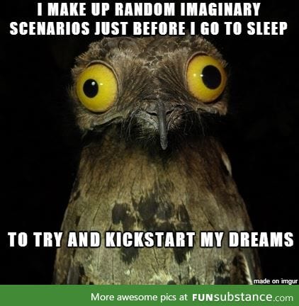 As someone who rarely dreams