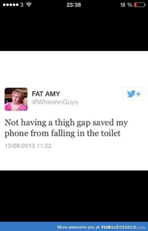 For the girls who does not have a thigh gap