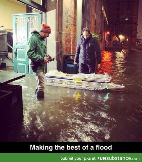 Making the best of a flood