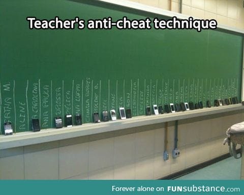 Clever teacher