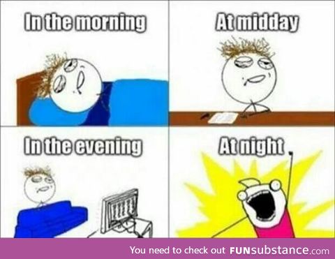 Every damn day :'D