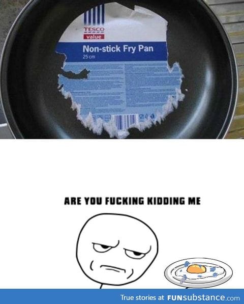 Non-stick? Seriously?