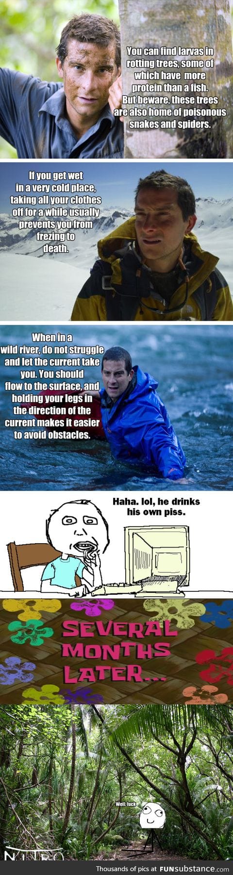 Bear Grylls' wisdom