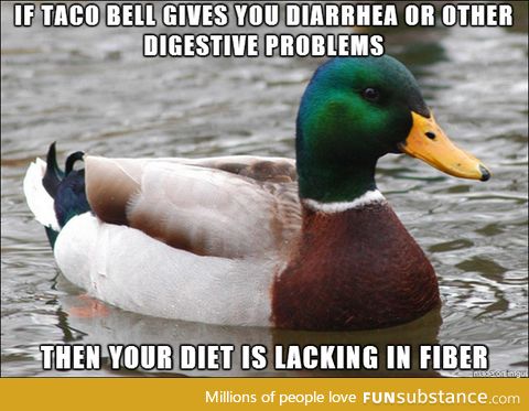 It's not Taco Bell, it's your diet