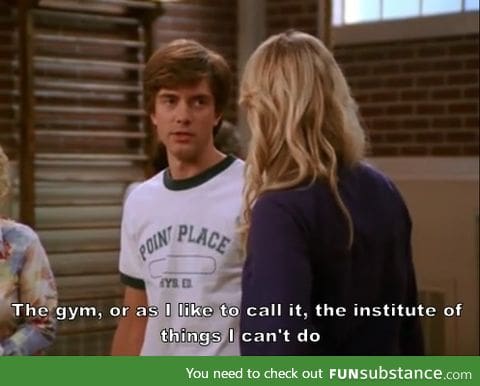 whenever I get phys ed