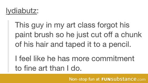 True art student