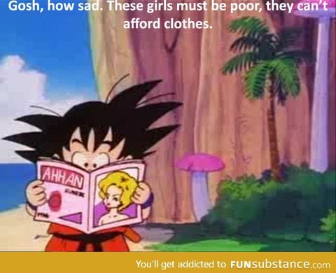 Goku is so innocent