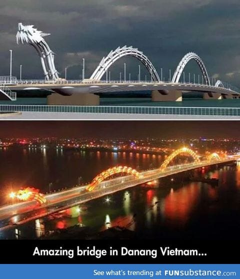 The dragon bridge