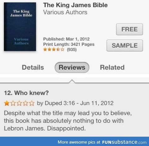 King James bible