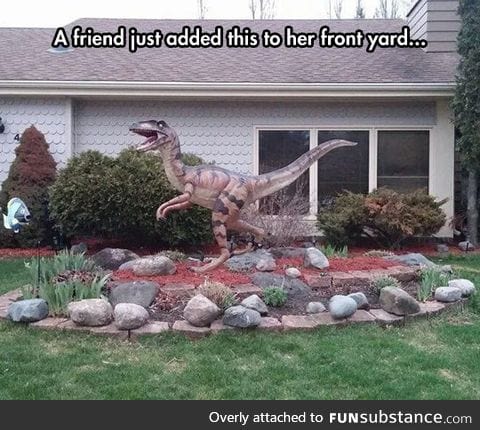 Jurassic front yard