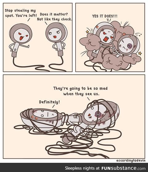 The science behind tangled earphones.