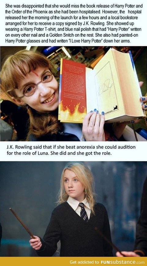 Evanna Lynch Was a True Fan