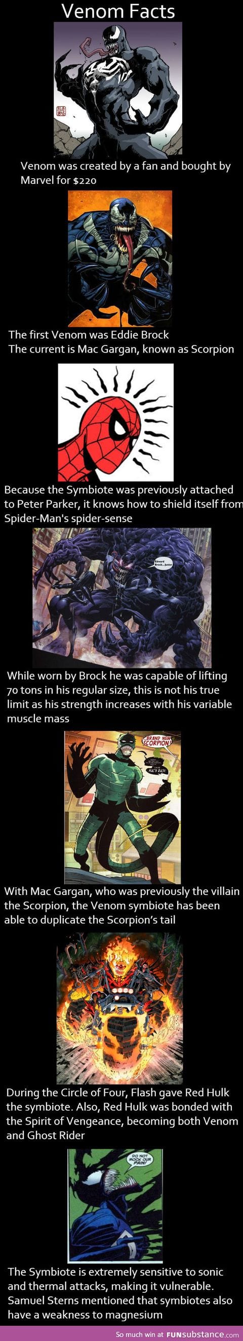 Venom facts