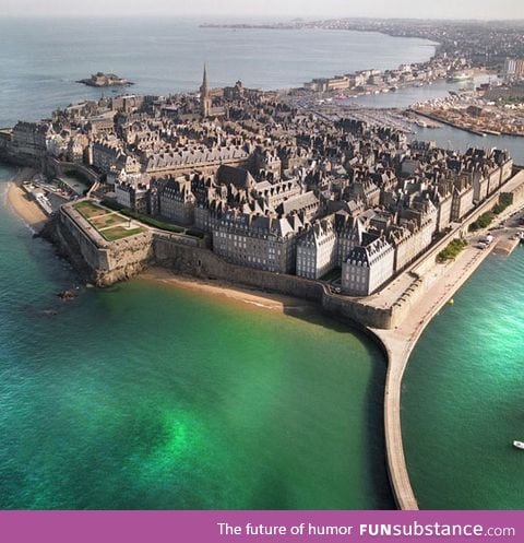 Beautiful st. Malo in france