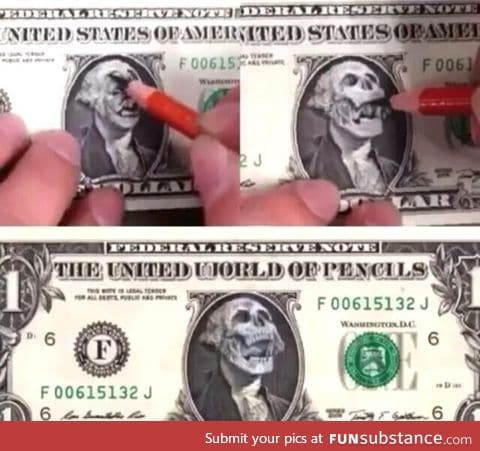 Dollar bill upgrade