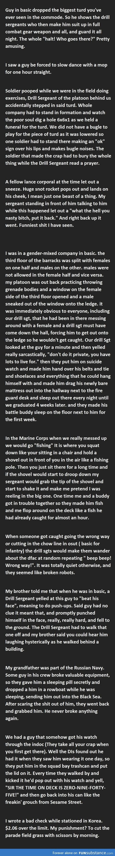 20 Funny Military Punishments (Part 2)